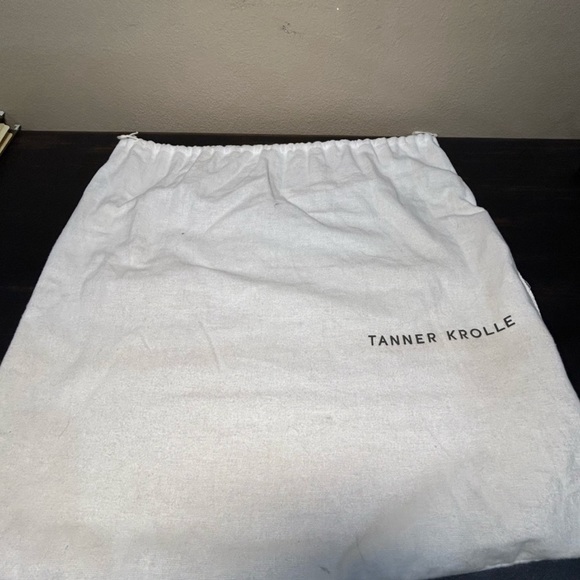 Vintage Y2K Gorgeous 2005 Tanner Krolle Cutter Leather Bag Silver Metal Hardware - Picture 15 of 17